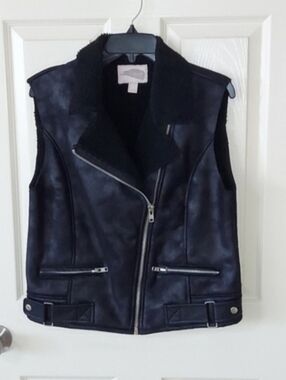 Forever 21 Biker Vest SZ S